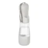 Portable Dog Water Bottle With Food Container