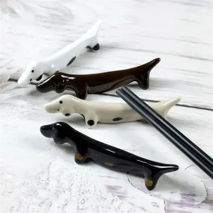 4pcs set Ceramic Chopstick Holder