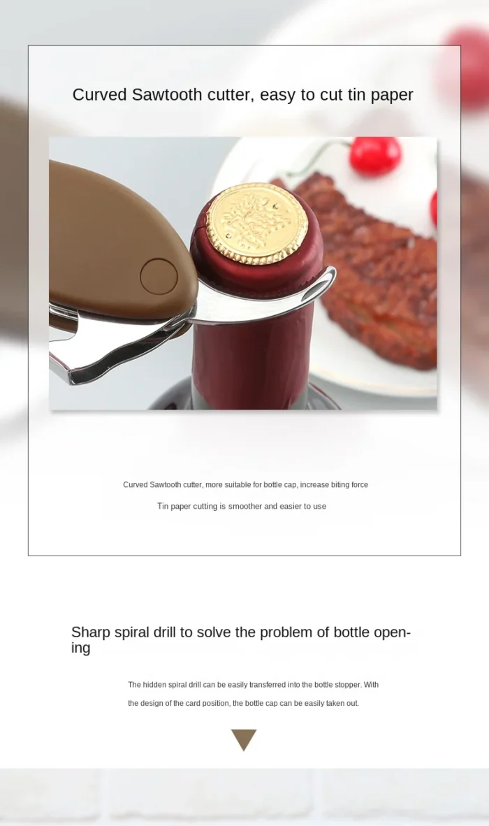 Wine Bottle Opener & Beer Opener