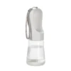 Portable Dog Water Bottle With Food Container