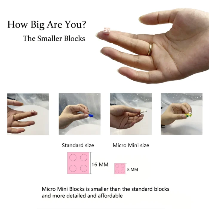 3D Puzzle - Mini Building Blocks