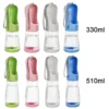 Portable Dog Water Bottle With Food Container
