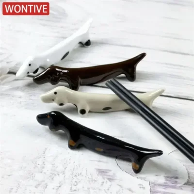4pcs set Ceramic Chopstick Holder