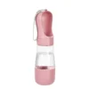 Portable Dog Water Bottle With Food Container