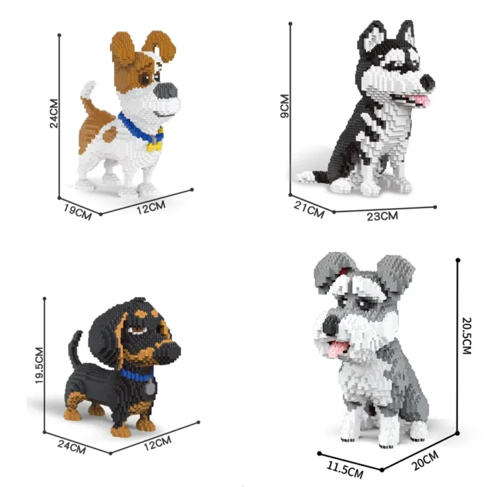 3D Puzzle - Mini Building Blocks